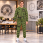Personalized AQM 50 Roadheader Operator Combo Sweater + Jogger in Olive, sweater and jogger artwork with YOUR NAME and SINCE 2000 sample text.
