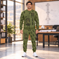 Personalized Robbins 34RH Raise Borer Operator Combo Sweater + Jogger in Olive, sweater and jogger artwork with YOUR NAME and SINCE 2000 sample text.