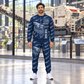 Personalized Lokotrack LT1213 Impact Crusher Operator Combo Sweater + Jogger in Navy, sweater and jogger artwork with YOUR NAME and SINCE 2000 sample text.