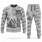 Personalized John Deere 2154G with Waratah HTH622B Processor Operator Combo Sweater + Jogger in lightgray, sweater and jogger artwork with YOUR NAME and SINCE 2000 sample text.