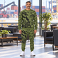 Personalized Kalmar DRG450-65S5 Reach Stacker Combo Sweater + Jogger in Olive, sweater and jogger artwork with YOUR NAME and SINCE 2000 sample text.