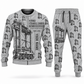 Personalized Konecranes Noell Hybrid Straddle Carrier Combo Sweater + Jogger - PNCT Configuration in lightgray, sweater and jogger artwork with YOUR NAME and SINCE 2000 sample text.