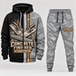 concrete finisher full-zip hoodie and matching joggers - lightgray catalog view