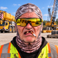 Crane Operator funny face balaclava - Style 3