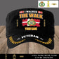 Personalized Denmark Soldier/ Veteran With Name And Rank Military Cap - 17500320