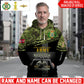 Personalized Denmark Soldier/Veteran Camo with Name and Rank Hoodie Sweater All Over Printed - 1761350403