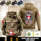 Personalized Denmark Soldier/Veteran Vintage Hoodie All Over Printed - 1760572801