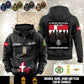 Personalized Denmark Soldier/Veteran Vintage Hoodie All Over Printed - 1760486401