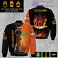 Personalized Denmark Soldier/Veteran Camo with Name, Rank And Year Bomber All Over Printed - 17284320