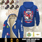 Personalized Denmark Soldier/ Veteran With Name, Year And Rank Hoodie Zip Velvet Coat - 17646336
