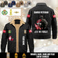 Personalized Denmark Soldier/ Veteran With Name And Rank Cargo Fleece Jacket - 17635968