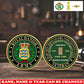 Personalized Denmark Veteran/ Soldier With Rank,  Name And Year Challenge Coin - 17744832