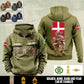 Personalized Denmark Soldier/Veteran Vintage Hoodie All Over Printed - 17487360