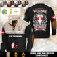 Personalized Denmark Soldier/ Veteran With Name, Year And Rank Sports Sweatshirt - 17644608