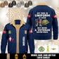 Personalized Denmark Soldier/ Veteran With Name And Rank Cargo Fleece Jacket - 17645472
