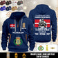 Personalized Denmark Soldier/ Veteran With Name, Year And Rank Zip Hoodie Multicolor - 17643744
