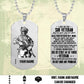 Personalized Denmark Soldier/Veteran with Rank And Name Dog Tag Necklace - 17477856