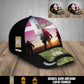 Personalized Rank And Name Denmark Soldier/Veterans Baseball Cap - 17680032