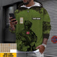 Personalized Denmark Soldier/ Veteran Camo With Name And Rank Hoodie 3D Printed - 1212230001