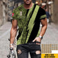 Personalized Denmark Soldier/Veteran with Name and Rank T-shirt 3D All Over Printed - 17121024