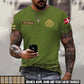 Personalized Denmark Soldier/Veteran with Name, Year and Rank T-Shirt All Over Printed - 17407872