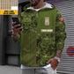 Personalized Denmark Soldier/Veteran with Name and Rank Hoodie All Over Printed - 17150400