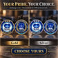 Personalized EMS Challenge Coin - Heritage Tribute - advertising image