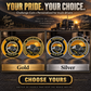 Personalized Trucker Challenge Coin - Heritage Tribute - advertising image