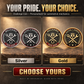 Personalized Mechanic Challenge Coin - Legacy Laurel - advertising image