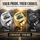 Personalized Trucker Engraved Signet Ring - Sunburst Legacy - advertising image