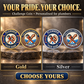 Personalized Plumber Challenge Coin - Heritage Tribute - advertising image
