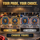 Personalized Electrician Challenge Coin - Heritage Tribute - advertising image