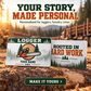 Personalized Logger Aluminum Wallet Card - Everyday Dedication - advertising image