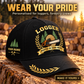 Personalized Logger Baseball Cap - Black Gold Legacy - advertising image