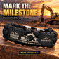 Personalized Excavator Operator Braided Bracelet - Crew Bond - advertising image