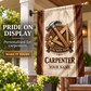 Personalized Carpenter House Flag - Proud Legacy - advertising image