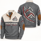 Personalized Roofer Sports Sweatshirt - Heritage Collar - Grey