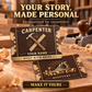 Personalized Carpenter Aluminum Wallet Card - Toolmark Heritage - advertising image