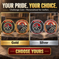 Personalized Roofer Challenge Coin - Heritage Tribute - advertising image
