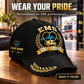 Personalized EMS Baseball Cap - Black Gold Legacy - advertising image