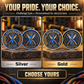 Personalized Electrician Challenge Coin - Legacy Laurel - advertising image