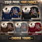 Personalized Roofer Sports Sweatshirt - Heritage Collar - advertising image