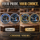 Personalized Welder Challenge Coin - Legacy Laurel - advertising image