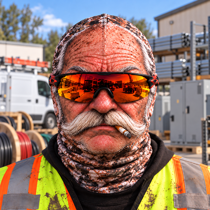 Electrician funny face balaclava - Style 1