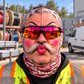 Electrician funny face balaclava - Style 7
