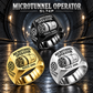 Hero personalized SL74P microtunnelling operator signet ring with original unbranded machinery, CUSTOM NAME and SINCE 2000.