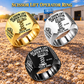 Hero personalized GS-1930 boom scissor lift operator signet ring with original unbranded machinery, CUSTOM NAME and SINCE 2000.