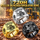 Tigercat 720H Feller Buncher Operator Ring: Silver, Gold and Black signet rings with flat machine engraving, CUSTOM NAME and SINCE 2000.