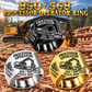 Tigercat 850 with 568 Processor Operator Ring: Silver, Gold and Black signet rings with flat machine engraving, CUSTOM NAME and SINCE 2000.
