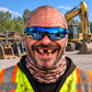 Excavator Operator funny face balaclava - Style 2
